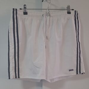 DOOA Mens White Swim Trunks Size XL